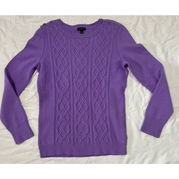 Talbots Cable Sweater - Picture 1 of 7